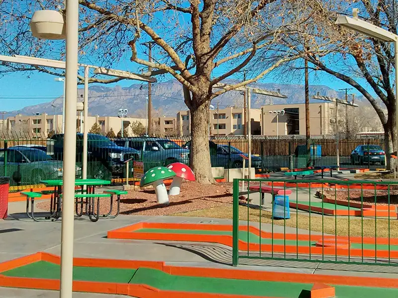 Putts N Pints during the day